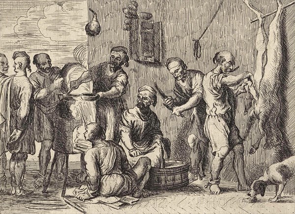 Slaves at a Cauldron of Soup