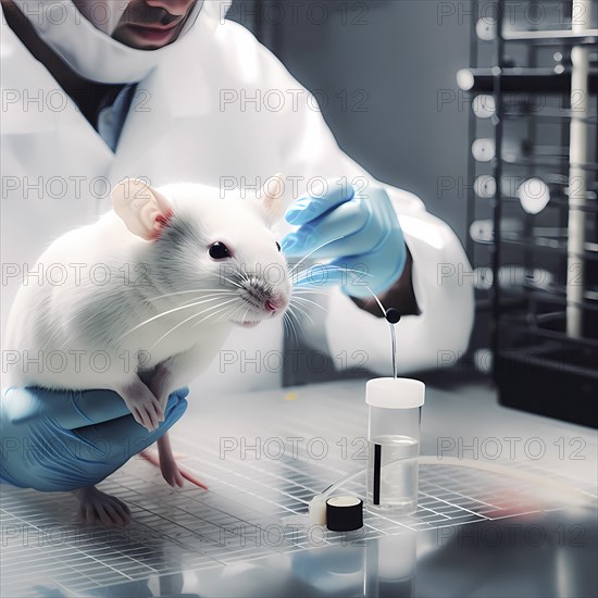 Experiments with laboratory rats