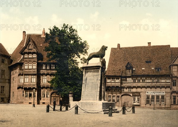 Lion Monument in Braunschweig