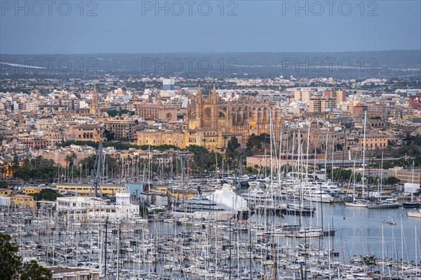 View over Palma de Majorca