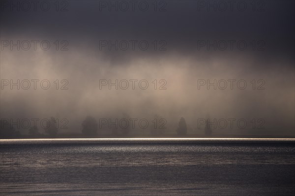 Storm over Lake Racken