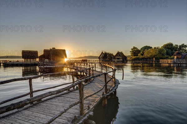 Lake Dwelling Museum Unteruhldingen in Lake Constance