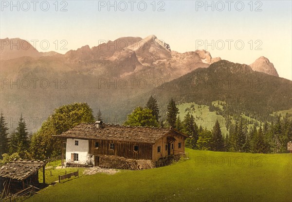 The Eckbauer Alp near Garmisch-Partenkirchen