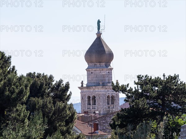 Krk Town Cathedral Bell Tower