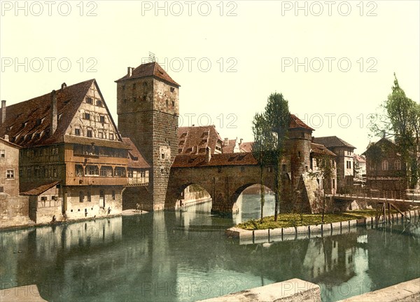 The Hangman's Bridge in Nuremberg