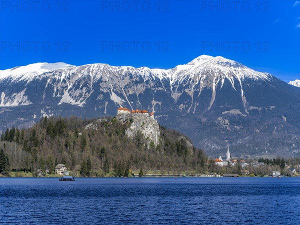 Bled Castle on Lake Bled