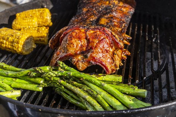 Barbecue in the garden