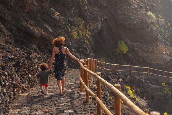 Sunset on El Hierro Island. Canary Islands