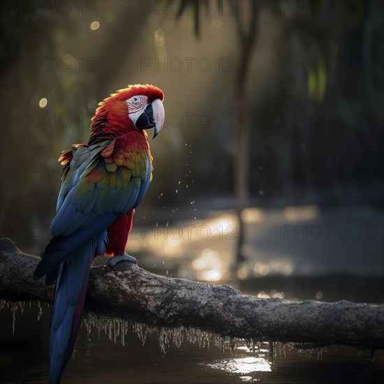 Blue-breasted Macaw