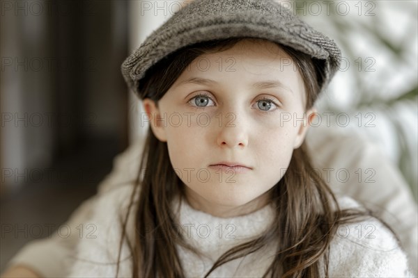 Girl in portrait