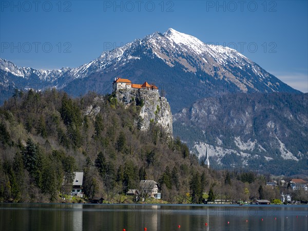 Bled Castle on Lake Bled