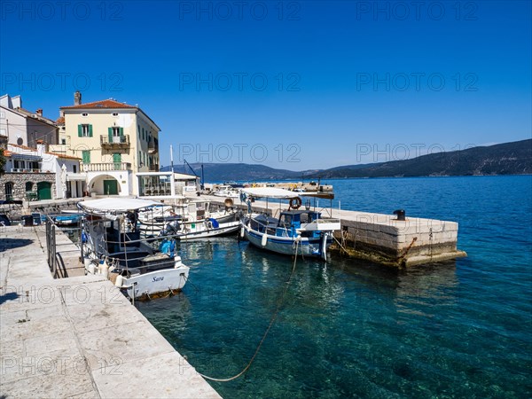 Harbour near the fishing village of Valun