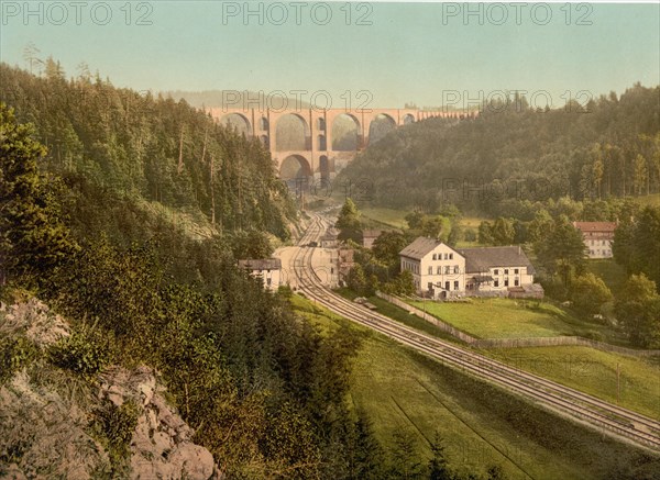 The Elster Valley Bridge near Plauen