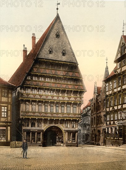 The Knochenhaueramtshaus in Hildesheim