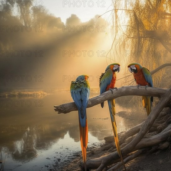 Blue-breasted Macaw