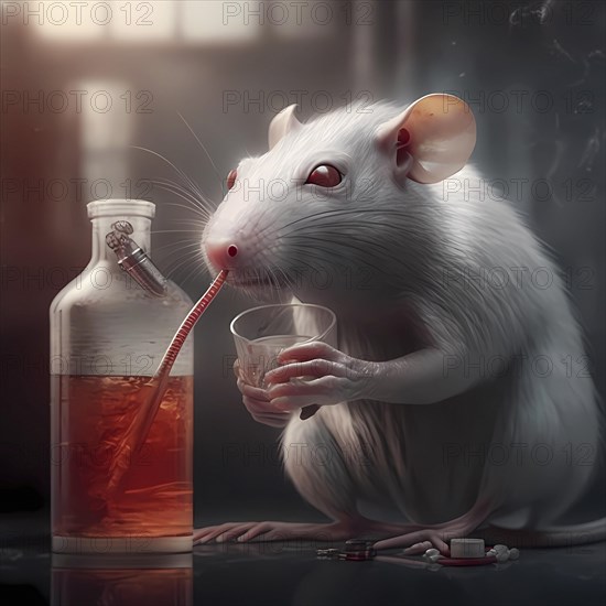 Experiments with laboratory rats