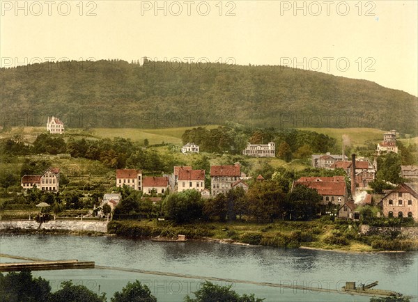 The mountain Kluet and the Weser