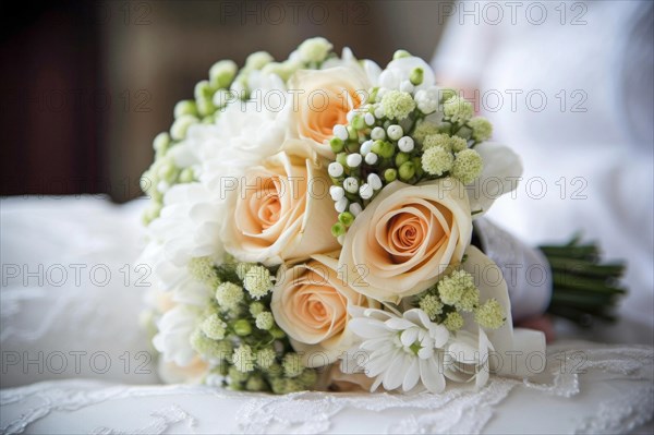 A colourful bouquet of flowers