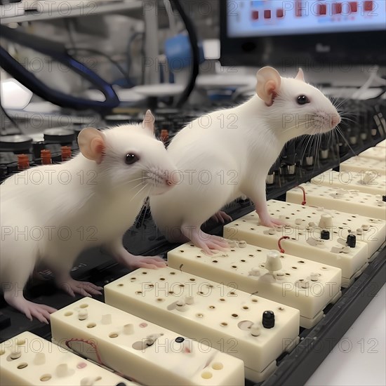 Experiments with laboratory rats