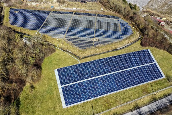 Solar field on a former landfill site in Oberndorf