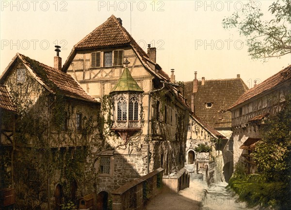 Wartburg Castle courtyard