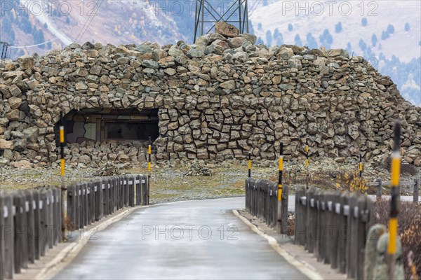 Swiss military bunker for national defence