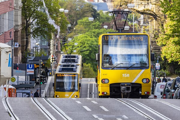 Light rail of the Stuttgarter Strassenbahn AG