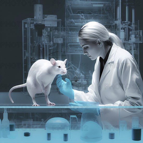 Experiments with laboratory rats