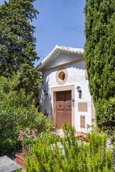 Small chapel at the cemetery