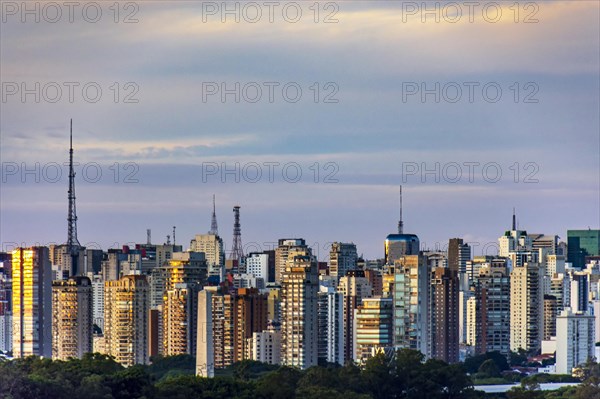 Wall of buildings