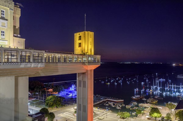 Facade of the famous Lacerda elevator