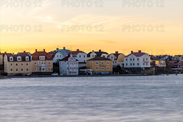 Sunset at the Baltic Sea in Ronnebyhamn