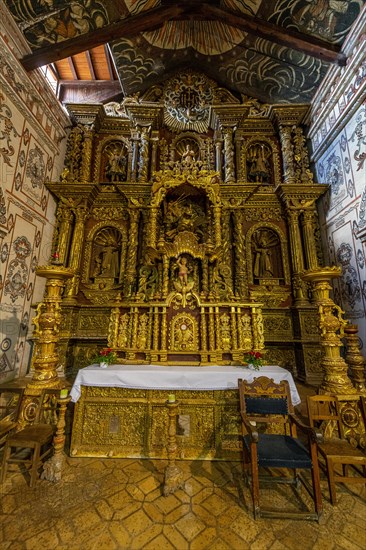 Interior of the San Miguel de Velasco mission