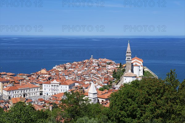 View of the old town from the city walls