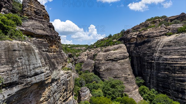 Sandstone cliffs at Pedra Furada