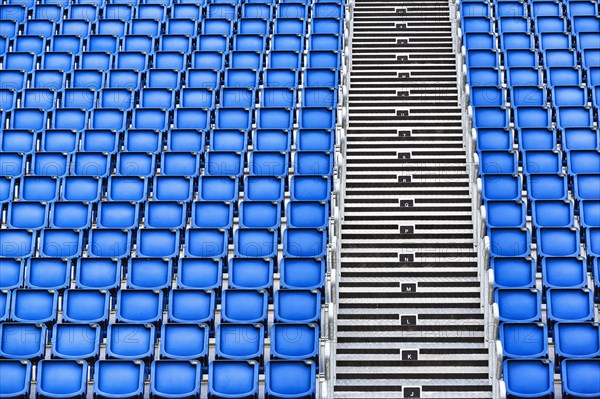 Empty grandstand