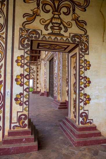 Painted front of the San Miguel de Velasco mission