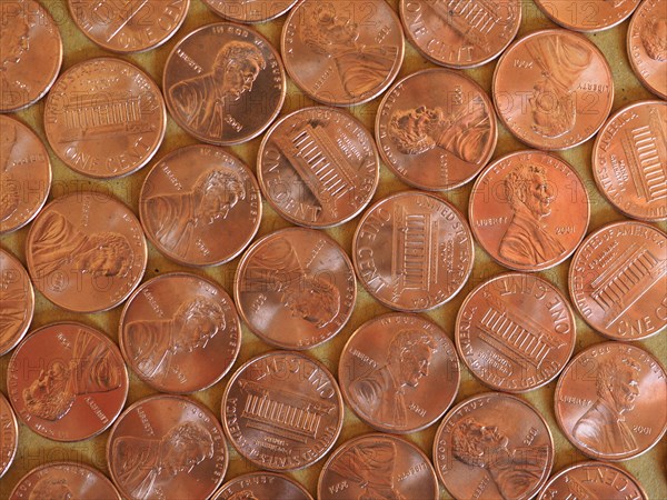 One Cent Dollar coins