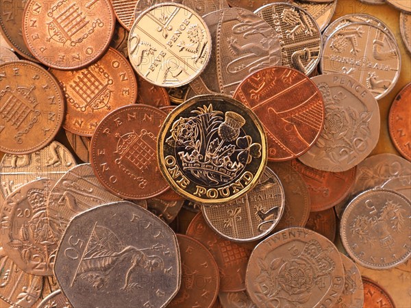 Pound coins