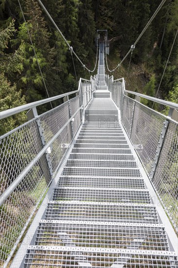 Metal stairs