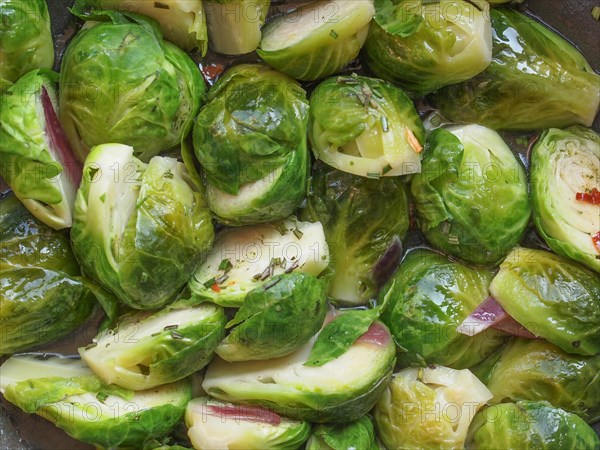 Brussels sprout cabbage vegetables