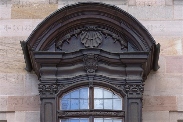 Detail of a historic choir