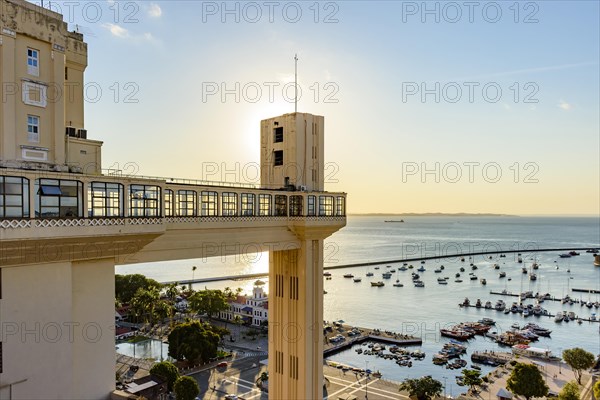 Top view of the bay of All Saints