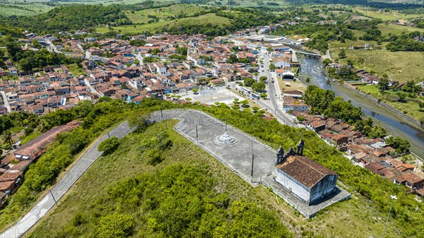 Aerial of Bom Jesus dos Navegantes church