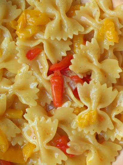 Farfalle pasta food