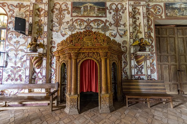 Interior of the San Miguel de Velasco mission