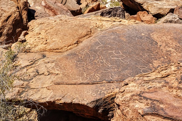 Rock engravings