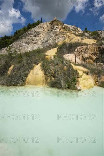 Hot springs of Bagni San Filippo