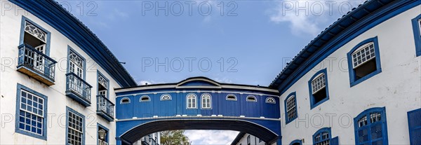 Icon of ancient colonial architecture in Diamantina in the state of Minas Gerais