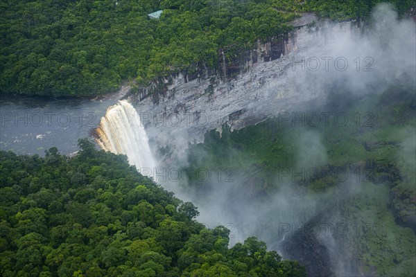 Aerial of the Kaieteur Falls